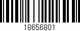 Código de barras (EAN, GTIN, SKU, ISBN): '18656801'