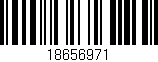Código de barras (EAN, GTIN, SKU, ISBN): '18656971'