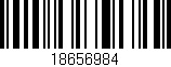 Código de barras (EAN, GTIN, SKU, ISBN): '18656984'