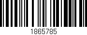 Código de barras (EAN, GTIN, SKU, ISBN): '1865785'