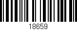 Código de barras (EAN, GTIN, SKU, ISBN): '18659'