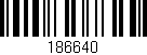 Código de barras (EAN, GTIN, SKU, ISBN): '186640'