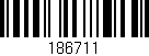 Código de barras (EAN, GTIN, SKU, ISBN): '186711'