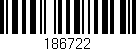 Código de barras (EAN, GTIN, SKU, ISBN): '186722'