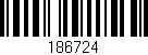 Código de barras (EAN, GTIN, SKU, ISBN): '186724'