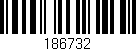 Código de barras (EAN, GTIN, SKU, ISBN): '186732'