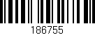 Código de barras (EAN, GTIN, SKU, ISBN): '186755'