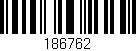Código de barras (EAN, GTIN, SKU, ISBN): '186762'