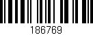 Código de barras (EAN, GTIN, SKU, ISBN): '186769'
