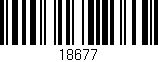 Código de barras (EAN, GTIN, SKU, ISBN): '18677'