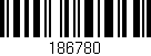 Código de barras (EAN, GTIN, SKU, ISBN): '186780'