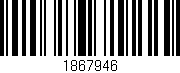 Código de barras (EAN, GTIN, SKU, ISBN): '1867946'