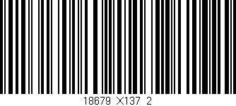 Código de barras (EAN, GTIN, SKU, ISBN): '18679_X137_2'