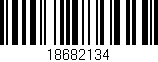 Código de barras (EAN, GTIN, SKU, ISBN): '18682134'