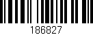 Código de barras (EAN, GTIN, SKU, ISBN): '186827'
