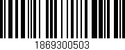 Código de barras (EAN, GTIN, SKU, ISBN): '1869300503'
