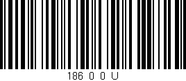 Código de barras (EAN, GTIN, SKU, ISBN): '186_0_0_U'