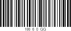 Código de barras (EAN, GTIN, SKU, ISBN): '186_6_0_GG'