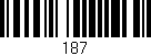 Código de barras (EAN, GTIN, SKU, ISBN): '187'