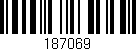 Código de barras (EAN, GTIN, SKU, ISBN): '187069'