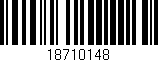 Código de barras (EAN, GTIN, SKU, ISBN): '18710148'