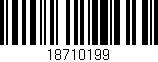 Código de barras (EAN, GTIN, SKU, ISBN): '18710199'