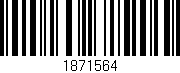 Código de barras (EAN, GTIN, SKU, ISBN): '1871564'