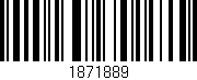 Código de barras (EAN, GTIN, SKU, ISBN): '1871889'