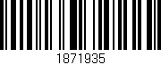 Código de barras (EAN, GTIN, SKU, ISBN): '1871935'