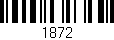 Código de barras (EAN, GTIN, SKU, ISBN): '1872'