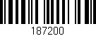 Código de barras (EAN, GTIN, SKU, ISBN): '187200'