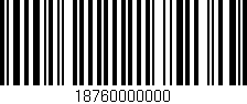 Código de barras (EAN, GTIN, SKU, ISBN): '18760000000'