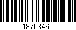 Código de barras (EAN, GTIN, SKU, ISBN): '18763460'