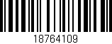Código de barras (EAN, GTIN, SKU, ISBN): '18764109'