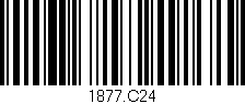 Código de barras (EAN, GTIN, SKU, ISBN): '1877.C24'