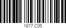 Código de barras (EAN, GTIN, SKU, ISBN): '1877.C35'