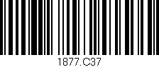 Código de barras (EAN, GTIN, SKU, ISBN): '1877.C37'