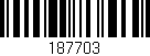 Código de barras (EAN, GTIN, SKU, ISBN): '187703'