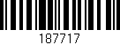 Código de barras (EAN, GTIN, SKU, ISBN): '187717'