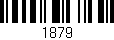 Código de barras (EAN, GTIN, SKU, ISBN): '1879'