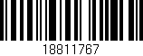 Código de barras (EAN, GTIN, SKU, ISBN): '18811767'