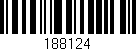 Código de barras (EAN, GTIN, SKU, ISBN): '188124'