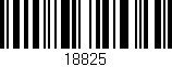 Código de barras (EAN, GTIN, SKU, ISBN): '18825'