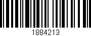 Código de barras (EAN, GTIN, SKU, ISBN): '1884213'