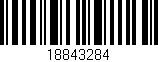 Código de barras (EAN, GTIN, SKU, ISBN): '18843284'