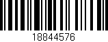 Código de barras (EAN, GTIN, SKU, ISBN): '18844576'