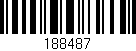 Código de barras (EAN, GTIN, SKU, ISBN): '188487'
