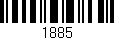 Código de barras (EAN, GTIN, SKU, ISBN): '1885'