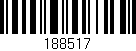 Código de barras (EAN, GTIN, SKU, ISBN): '188517'