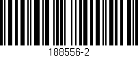 Código de barras (EAN, GTIN, SKU, ISBN): '188556-2'